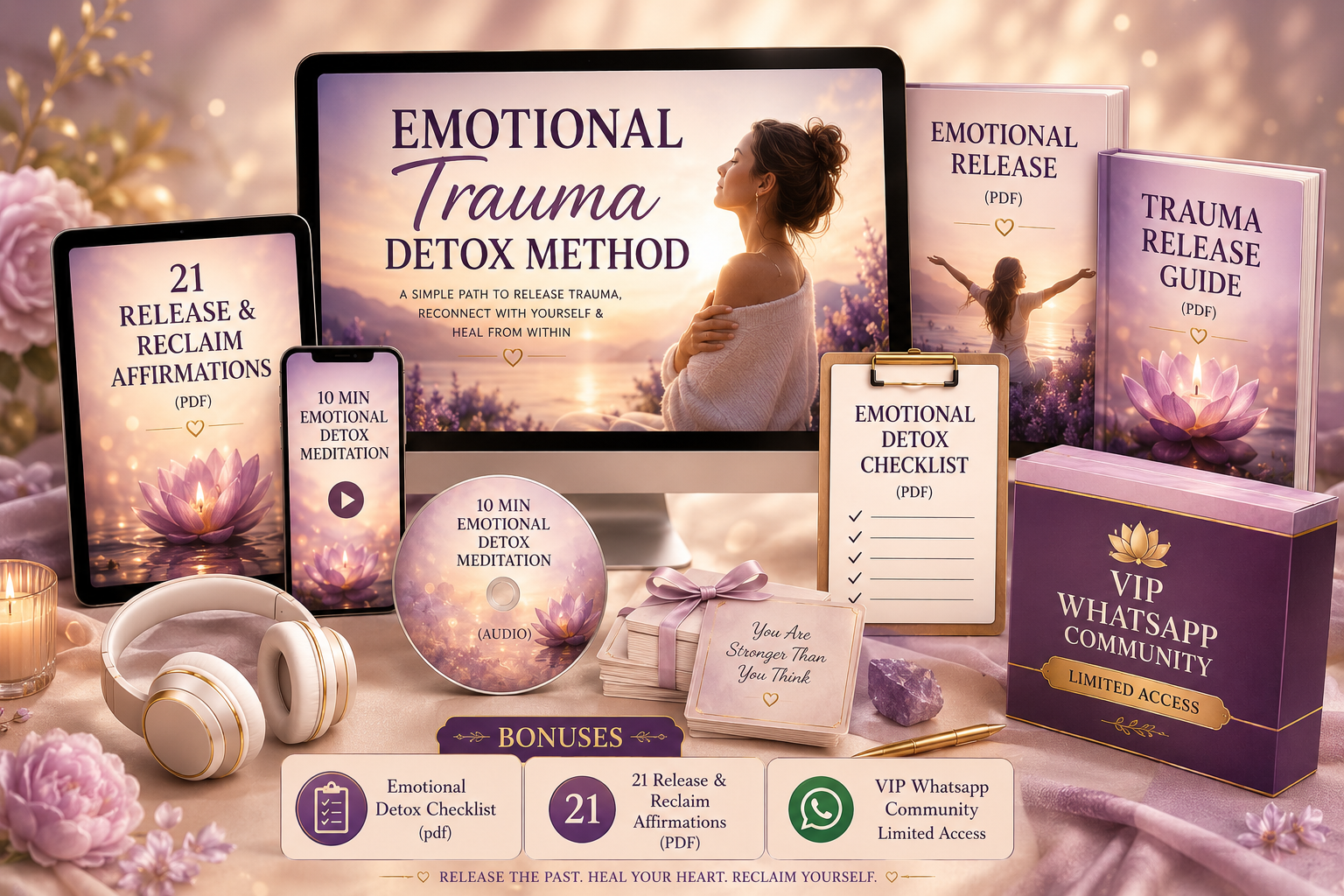 Emotional Trauma Detox Method digital bundle